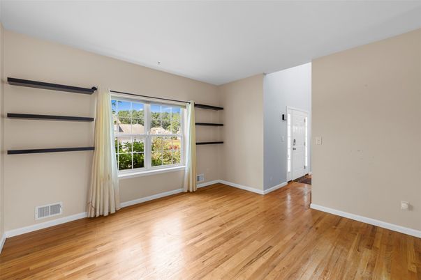 Empty room, Interior, Wood Texture Flooring