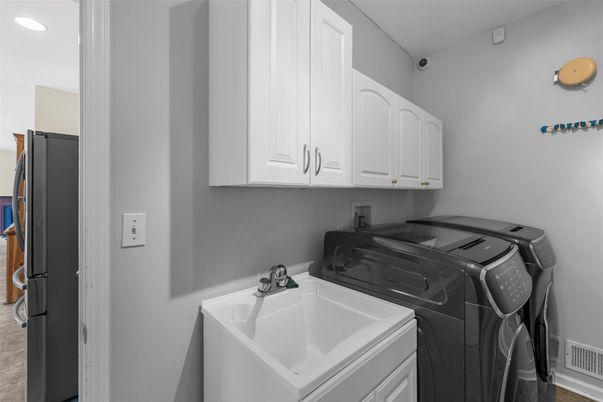 Interior, Recessed Lighting, Washer
