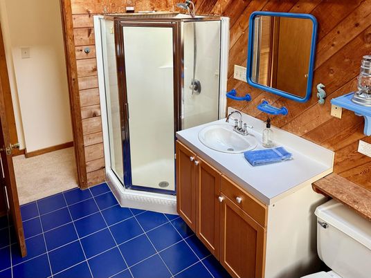 Bathroom, Interior, Wooden Walls