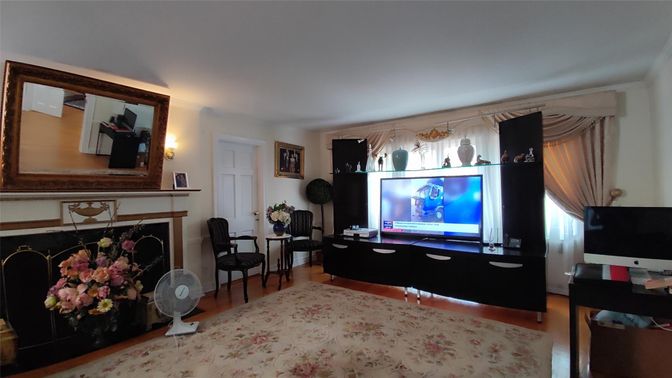 Fireplace, Interior, Wood Texture Flooring