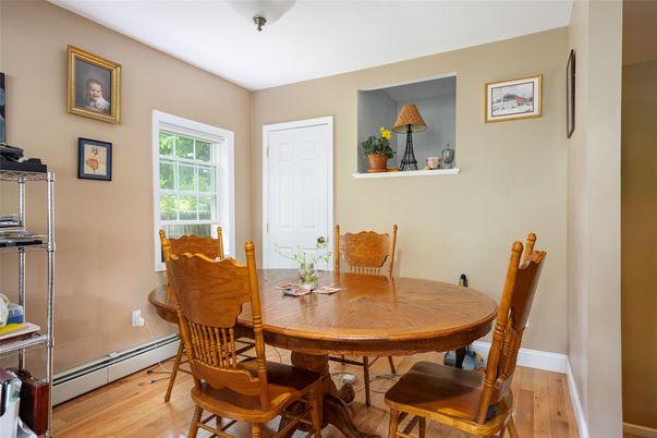 Dining room, Interior, Wood Texture Flooring