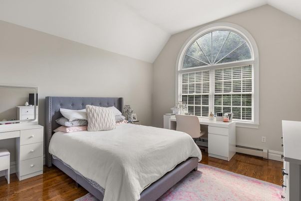 Bedroom, Home Office, Interior, Wood Texture Flooring
