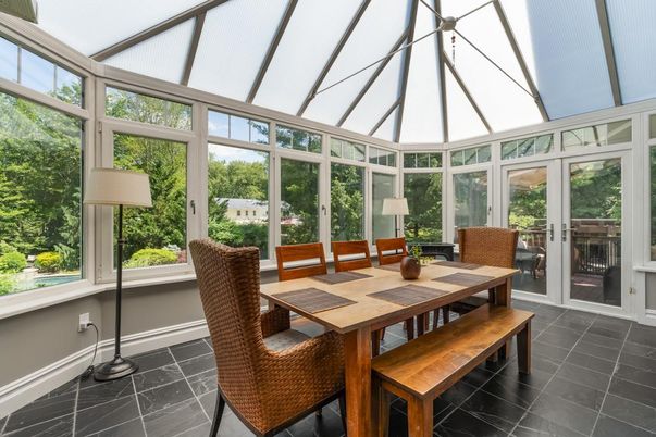 Dining room, Interior, Sun Room