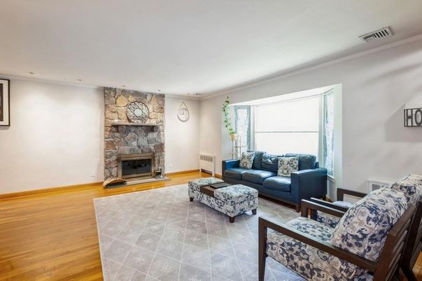 Fireplace, Interior, Living room, Stone Walls, Wood Texture Flooring