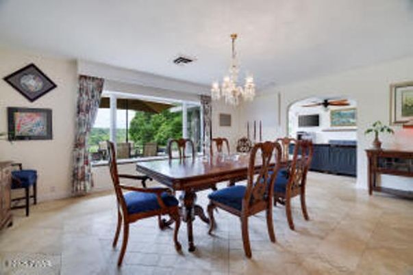 Chandelier, Dining room, Interior