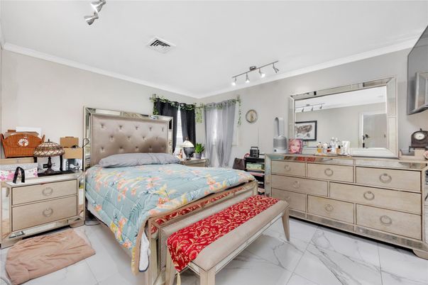 Bedroom, Interior, Marble