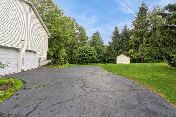 Backyard, Detached Garage, Exterior