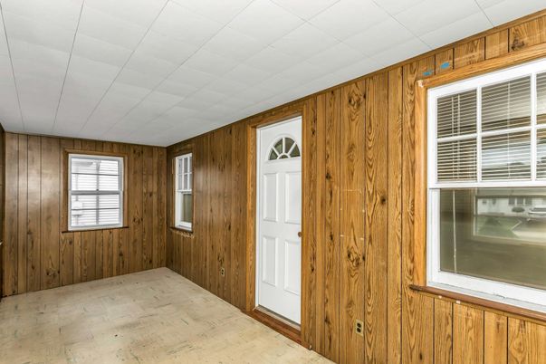 Empty room, Interior, Wood Texture Flooring, Wooden Walls