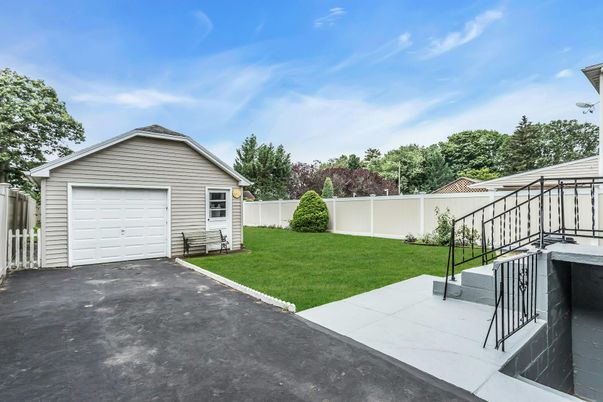Backyard, Detached Garage, Exterior