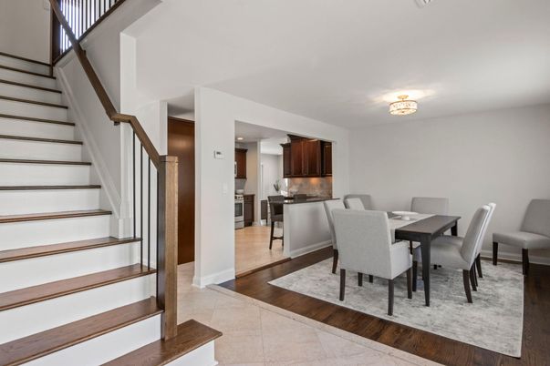 Dining room, Interior, Wood Texture Flooring