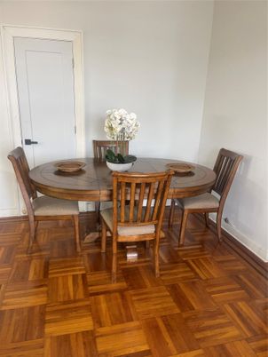 Dining room, Interior, Wood Texture Flooring