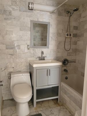 Bathroom, Interior, Marble Walls