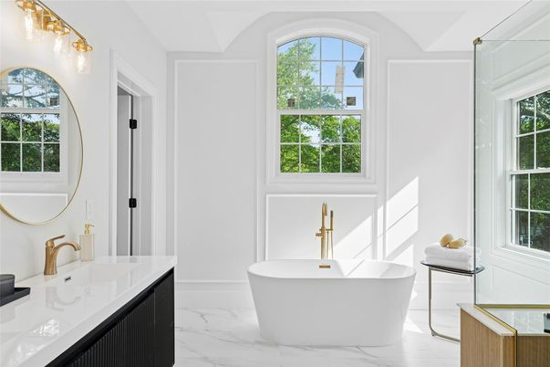 Bathroom, Free Standing Baths, Interior, Marble