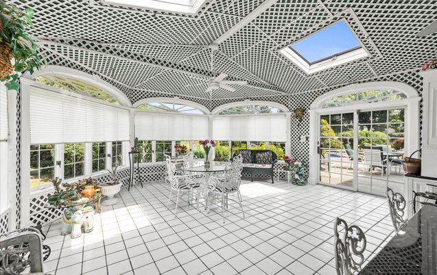 Dining room, Glass Ceilings, Interior, Sun Room