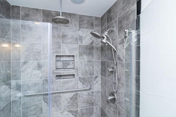 Bathroom, Glass Shower, Interior