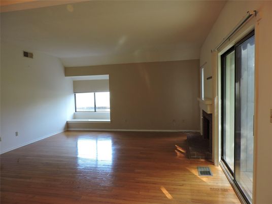 Empty room, Fireplace, Interior, Wood Texture Flooring
