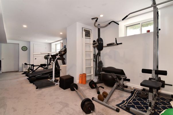 Fitness Equipment, Interior, Recessed Lighting