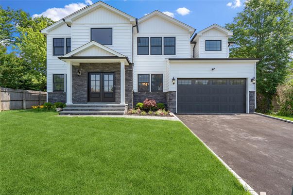 Attached, Exterior, Facade, Brick Facade, Farmhouse