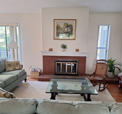 Fireplace, Interior, Living room, Wood Texture Flooring