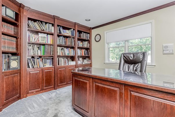 Home Office, Interior, Recessed Lighting