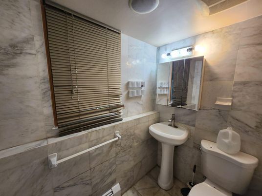 Bathroom, Interior, Marble Walls