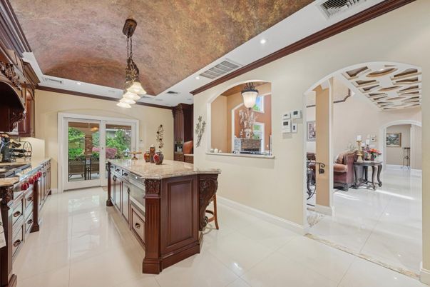 Interior, Kitchen, Pendant Lights, Recessed Lighting