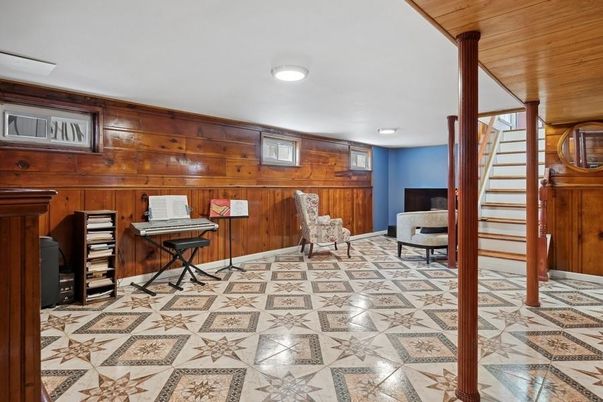 Interior, Recessed Lighting, Wooden Walls