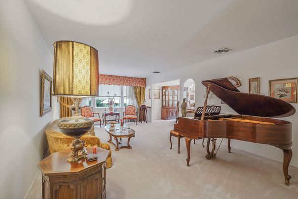 Interior, Living room, Piano