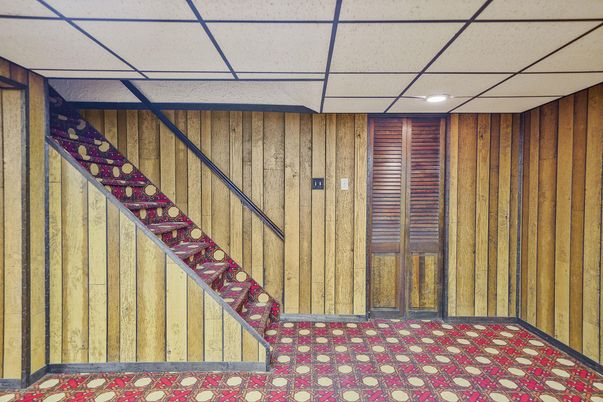 Interior, Recessed Lighting, Wooden Walls