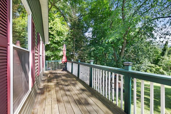 Exterior, Wood Texture Flooring