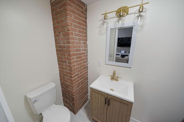 Bathroom, Interior, Stone Walls