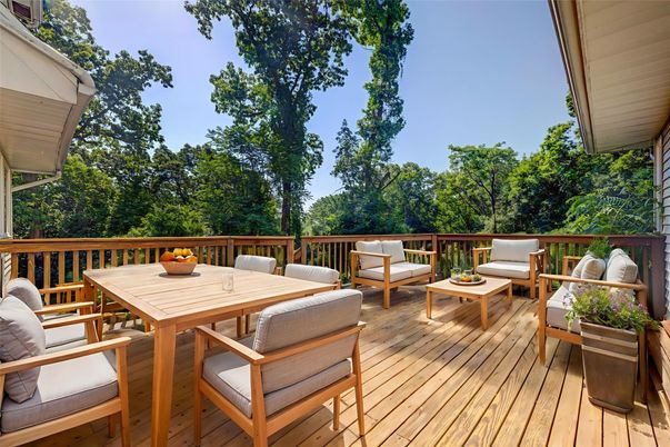 Exterior, Wood Texture Flooring