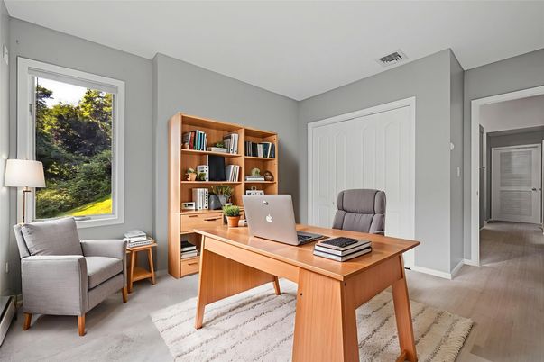 Home Office, Interior, Wood Texture Flooring