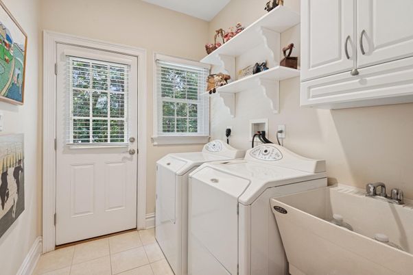 Interior, Washer
