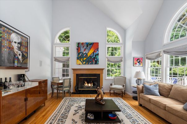 Fireplace, Interior, Living room, Wood Texture Flooring