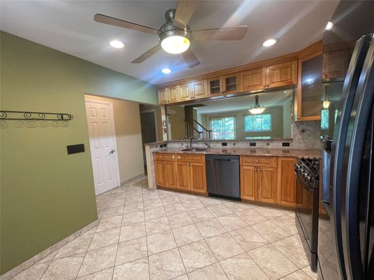 Interior, Kitchen, Recessed Lighting