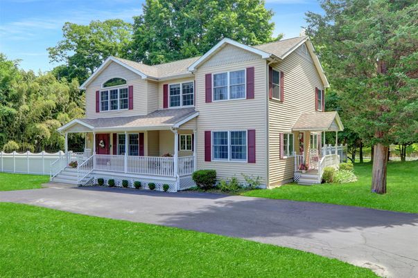 Backyard, Exterior, Facade, Farmhouse