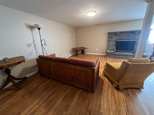 Fireplace, Interior, Wood Texture Flooring