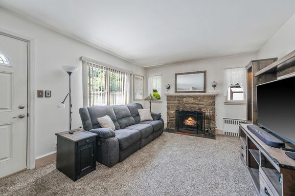 Fireplace, Interior, Living room