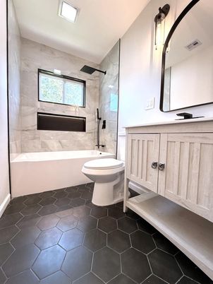 Bathroom, Interior, Marble Walls