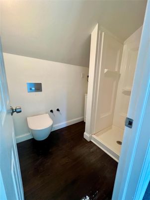 Bathroom, Free Standing Baths, Interior, Wood Texture Flooring