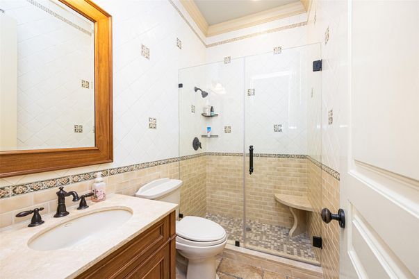 Bathroom, Glass Shower, Interior