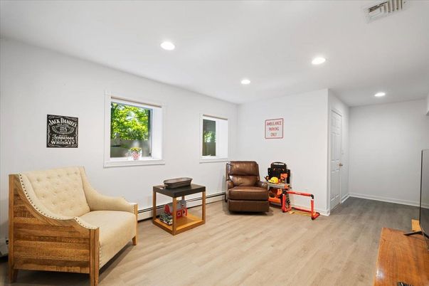 Interior, Recessed Lighting, Wood Texture Flooring