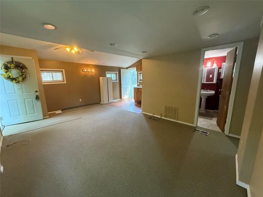 Bathroom, Empty room, Interior