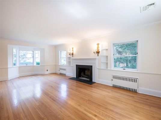 Empty room, Fireplace, Interior, Wood Texture Flooring