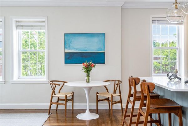 Dining room, Interior, Wood Texture Flooring