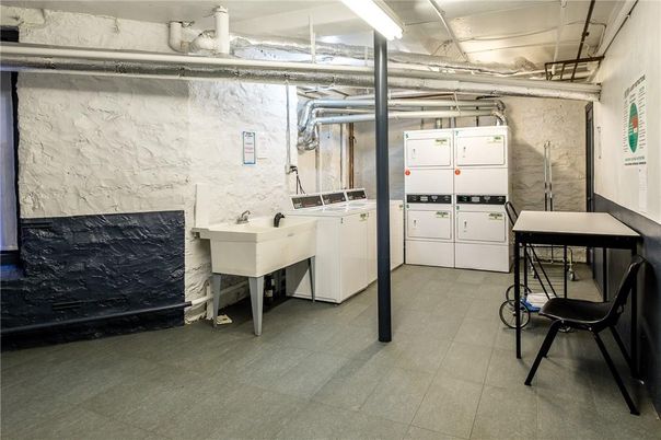 Interior, Marble Walls, Washer