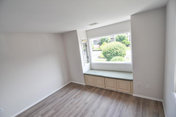 Empty room, Interior, Wood Texture Flooring