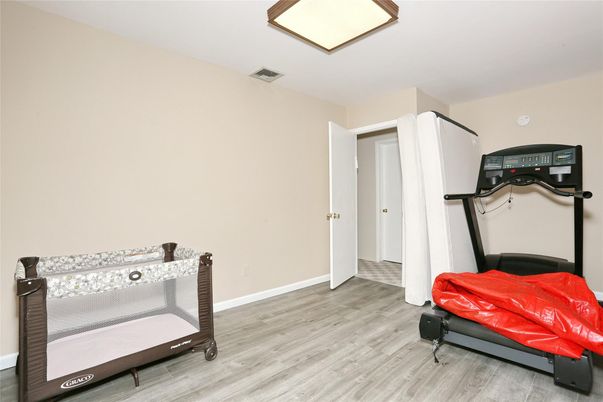 Fitness Equipment, Interior, Wood Texture Flooring
