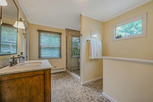 Bathroom, Glass Shower, Interior